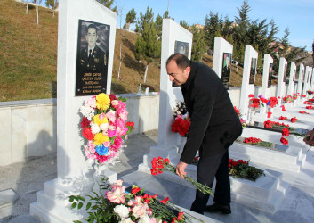 Daşkəsənli Vətən müharibəsi şəhidləri Elşən Quluyevin, Rüstəm İsmayılovun, Vüsal Cəfərovun və Rüfət Sadıqovun şəhadətlərinin beşinci ildönümləri qeyd olunub