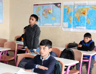 Daşkəsən Rayon İcra Hakimiyyətinin başçısı Orxan Abbasov 05.05.2026-cı il tarixdə Yuxarı Daşkəsən qəsəbəsində vətəndaşların növbəti səyyar qəbulunu keçirib