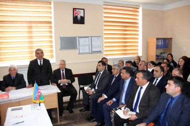 Daşkəsən Rayon İcra Hakimiyyətinin başçısı Orxan Abbasov 10.12.2025-ci il tarixdə Yuxarı Daşkəsən qəsəbəsində vətəndaşların səyyar qəbulunu keçirib