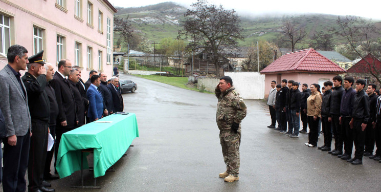 “Şahin” hərbi-idman oyununun Daşkəsən rayon mərhələsi başa çatıb