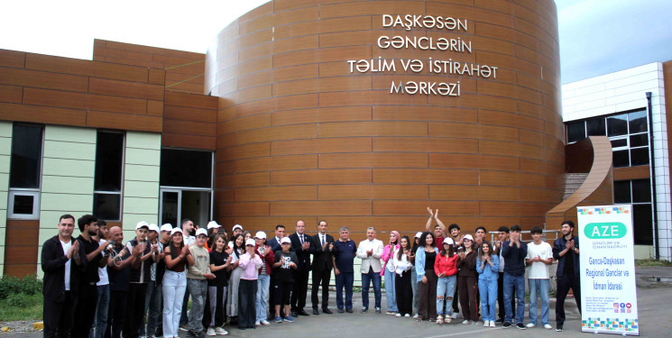 Daşkəsəndə “Region gənclərinin şəbəkələşməsi” çərçivəsində üç günlük düşərgə keçirilib
