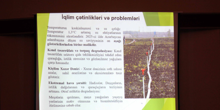 Daşkəsəndə “Neftçilər yeni dövrün yaşıl enerji mühəndisləri kimi” layihəsi çərçivəsində tədbir keçirilib
