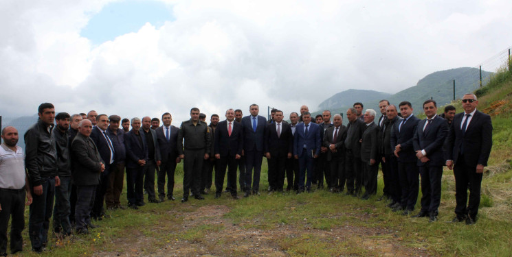 Daşkəsən Rayon İcra Hakimiyyətinin başçısı Orxan Abbasov 09.06.2026-cı il tarixdə Çovdar kəndində vətəndaşların səyyar qəbulunu keçirib