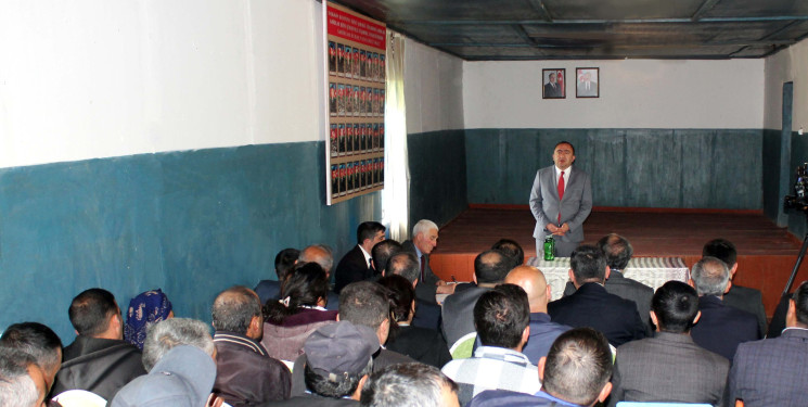 Daşkəsən Rayon İcra Hakimiyyətinin başçısı Orxan Abbasov 19.05.2026-cı il tarixdə Gurbulaq kəndində vətəndaşların növbəti səyyar qəbulunu keçirib