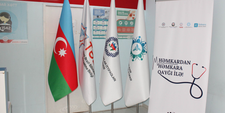 Daşkəsəndə “Həmkardan həmkara qayğı ilə!” layihəsinə əsasən əhalinin tibbi müayinəsi günlərinə başlanıb
