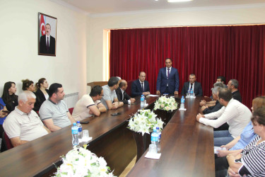 Daşkəsəndə “Konstitusiya və Suverenlik İli”nə həsr olunan “Dinlər sülhə və qarşılıqlı anlayışa çağırır” mövzusunda maarifləndirici tədbir keçirilib