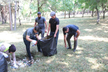 Daşkəsəndə növbəti ekoloji aksiya təşkil edilib