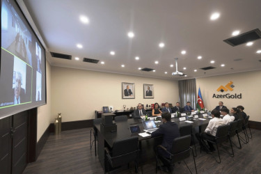 “AzerGold” QSC-də “Gələcəyin mədənçisi” təhsil layihəsinin tələbə adını qazanmış Daşkəsən rayonundan olan məzunlarla görüş keçirilib