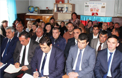 Daşkəsən Rayon İcra Hakimiyyətinin başçısı Orxan Abbasov 09.04.2025-ci il tarixdə Zağalı kəndində vətəndaşların növbəti səyyar qəbulunu keçirib