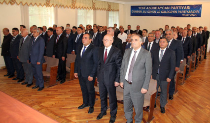 YAP Daşkəsən rayon təşkilatının təsis edilməsinin 30 illiyi qeyd olunub