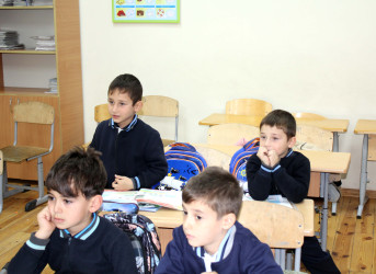 Daşkəsəndə məktəblilər üçün yol hərəkəti qaydalarına dair növbəti maarifləndirici məşğələ təşkil olunub