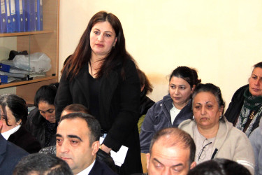 Daşkəsən Rayon İcra Hakimiyyətinin başçısı Orxan Abbasov 10.12.2025-ci il tarixdə Yuxarı Daşkəsən qəsəbəsində vətəndaşların səyyar qəbulunu keçirib