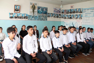 Daşkəsəndə "Konstitusiya və Suverenlik İli" çərçivəsində məişət zorakılığı ilə mübarizə mövzusunda növbəti maarifləndirmə keçirilib