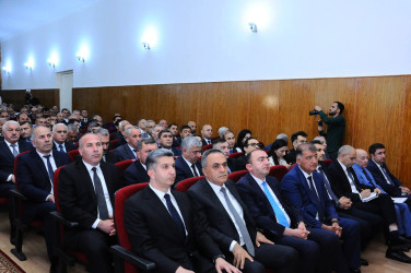 Daşkəsən rayonundan olan nümayəndələr Göygöldə aqrar sahədə yeni Dövlət Proqramının müzakirəsi ilə bağlı keçirilən regional müşavirədə iştirak ediblər
