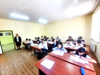 Daşkəsən rayonu üzrə ümumtəhsil məktəblərinin 4-cü və 6-cı sinif şagirdlərinin mərkəzləşmiş qaydada növbəti monitorinqi aparılıb