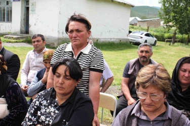 Daşkəsən Rayon İcra Hakimiyyətinin başçısı Orxan Abbasov 01.07.2026-cı il tarixdə Qazaxyolçular kəndində vətəndaşların səyyar qəbulunu keçirib