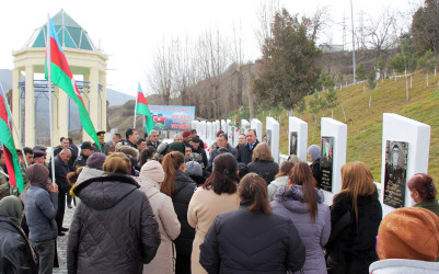 Daşkəsənli Vətən müharibəsi şəhidləri Röyal Verdiyevin, Məhəmməd Abdullayevin, Elnur Bağırovun və Orxan Cəfərlinin şəhadətlərinin beşinci ildönümləri qeyd olunub