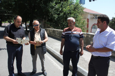 Daşkəsəndə əhalinin sosial xidmətlərlə təmin edilməsində ünvanlılığın artırılması məqsədilə mövcud sosial xidmətlər haqqında əhali arasında maarifləndirmə aparılır