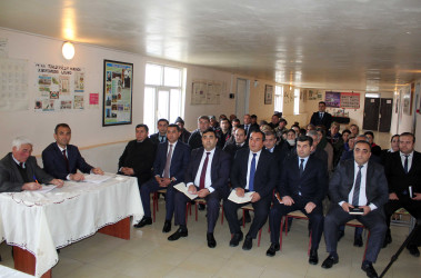 Daşkəsən Rayon İcra Hakimiyyətinin başçısı Orxan Abbasov 21.04.2026-cı il tarixdə Əhmədli kəndində vətəndaşların növbəti səyyar qəbulunu keçirib