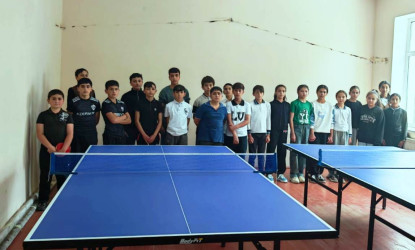 Daşkəsəndə "Konstitusiya və Suverenlik İli" çərçivəsində 28 May – Müstəqillik Gününə həsr olunan stolüstü tennis üzrə yeniyetmələr arasında rayon birinciliyi yekunlaşıb