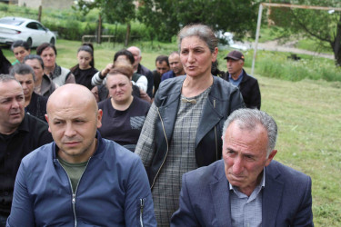 Daşkəsən Rayon İcra Hakimiyyətinin başçısı Orxan Abbasov 01.07.2026-cı il tarixdə Qazaxyolçular kəndində vətəndaşların səyyar qəbulunu keçirib