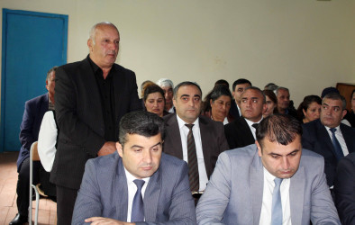 Daşkəsən Rayon İcra Hakimiyyətinin başçısı Orxan Abbasov 07.07.2026-cı il tarixdə Qaraqullar kəndində vətəndaşların səyyar qəbulunu keçirib