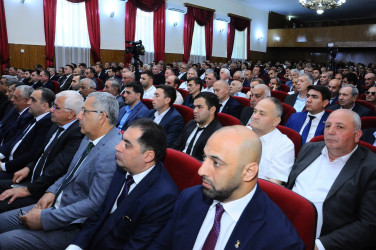 Daşkəsən rayonundan olan nümayəndələr Göygöldə aqrar sahədə yeni Dövlət Proqramının müzakirəsi ilə bağlı keçirilən regional müşavirədə iştirak ediblər
