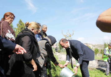 Daşkəsəndə 27 Sentyabr – Anım Gününə həsr olunan ağacəkmə aksiyası keçirilib