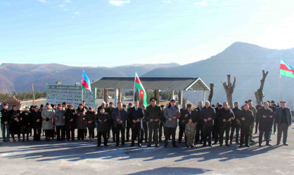 Daşkəsənli Vətən müharibəsi şəhidləri Elşən Quluyevin, Rüstəm İsmayılovun, Vüsal Cəfərovun və Rüfət Sadıqovun şəhadətlərinin beşinci ildönümləri qeyd olunub