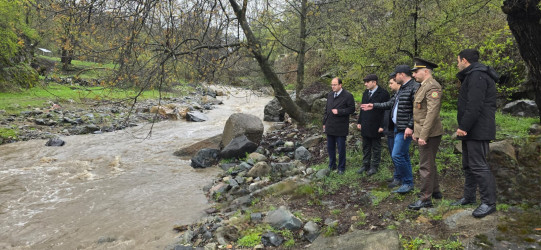Daşkəsən Rayon Fövqəladə Hallar Komissiyası ölkə ərazisində davam edən qeyri-sabit hava şəraiti ilə əlaqədar görüş keçirib