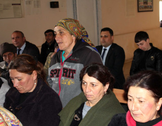 Daşkəsən Rayon İcra Hakimiyyətinin başçısı Orxan Abbasov 21.04.2026-cı il tarixdə Əhmədli kəndində vətəndaşların növbəti səyyar qəbulunu keçirib