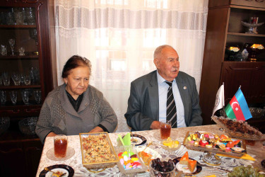 Daşkəsəndə Qərbi Azərbaycandan olan qocaman icma üzvləri evlərində ziyarət olunub