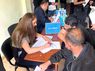 Daşkəsən rayonunda növbəti əmək yarmarkası keçirilib