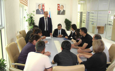 Daşkəsən Su Meliorasiya Sistemlərinin İstismarı İdarəsində “Ümummilli Lider Heydər Əliyev müstəqil Azərbaycan Konstitusiyasının müəllifidir” adlı dəyirmi masa keçirilib
