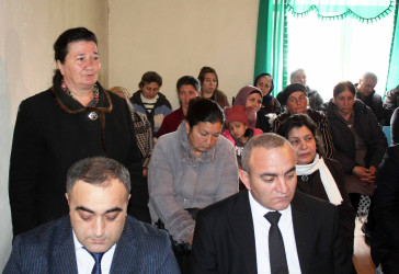 Daşkəsən Rayon İcra Hakimiyyətinin başçısı Orxan Abbasov 17.02.2026-cı il tarixdə Güneykənd kəndində vətəndaşların növbəti səyyar qəbulunu keçirib