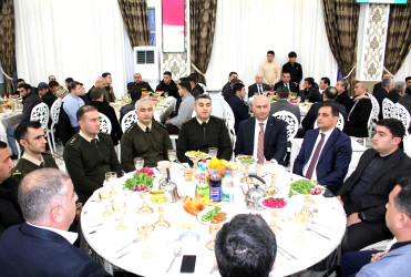 Daşkəsən rayonunda  iftar süfrəsi təşkil olunub