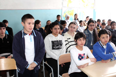 Daşkəsəndə “Təhsildən yayınmanın mənəvi və sosial nəticələri” mövzusunda tədbir təşkil olunub