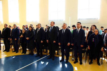 Daşkəsən şəhidlərinin xatirəsinə həsr olunan rayonun ümumtəhsil məktəbləri arasında voleybol birinciliyi keçirilib