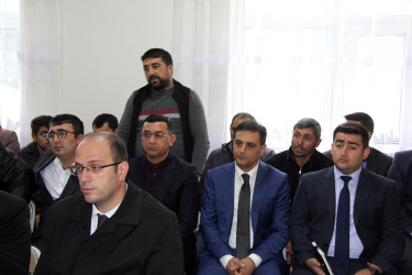Daşkəsən Rayon İcra Hakimiyyətinin başçısı Orxan Abbasov 17.09.2025-ci il tarixdə Təzəkənd kəndində vətəndaşların səyyar qəbulunu keçirib