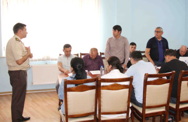 Daşkəsən Rayon Mərkəzi Xəstəxanasında rəhbər heyətin mülki müdafiə məşqi keçirilib