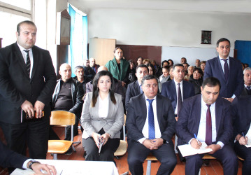 Xoşbulaq kəndində vətəndaşların səyyar qəbulu