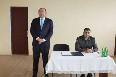 Mollahəsənli kəndində səyyar qəbul