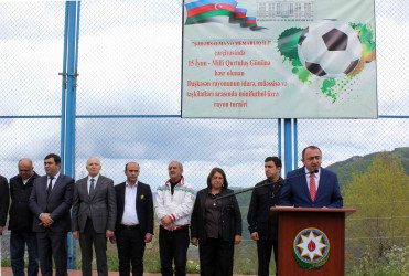 25.05.2026-Minifutbol üzrə rayon turnirinin açılış mərasimi