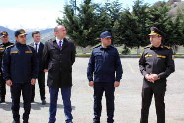 24.04.2026-Daşkəsən rayon ərazi mülki müdafiə qüvvələri ilə xəbərdarlıq və toplanış məşqi
