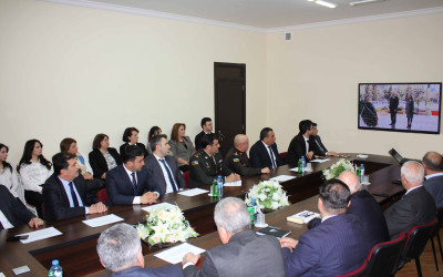 26.02.2026-Xocalı soyqırımının 34-cü ildönümü ilə bağlı toplantı