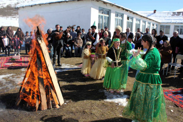 03.03.2026-Qazaxyolçular kəndində Od çərşənbəsi