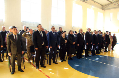 16.04.2026-Şəhidlərin xatirəsinə həsr olunan voleybol birinciliyi