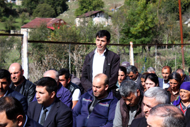 Zinzahal kəndində vətəndaşların səyyar qəbulu