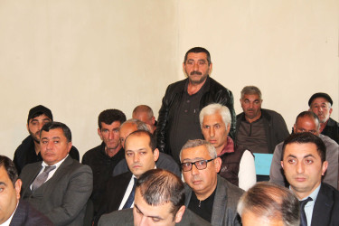 Dəvrallı kəndində vətəndaşların səyyar qəbulu