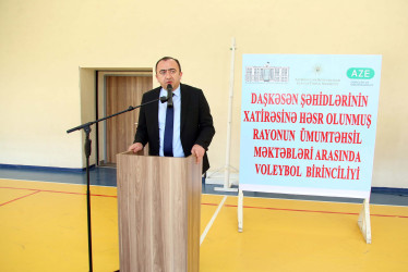 16.04.2026-Şəhidlərin xatirəsinə həsr olunan voleybol birinciliyi